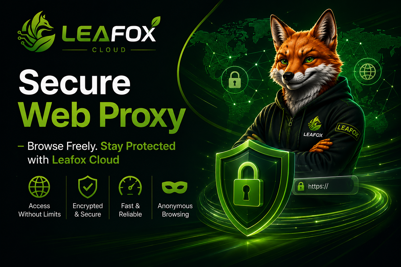 Secure Web Proxy – Browse Freely. Stay Protected with Leafox Cloud